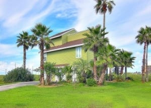 Photo of a Oceanfront Home, Only a Short Drive from a Potential Port Aransas Shopping Spree.
