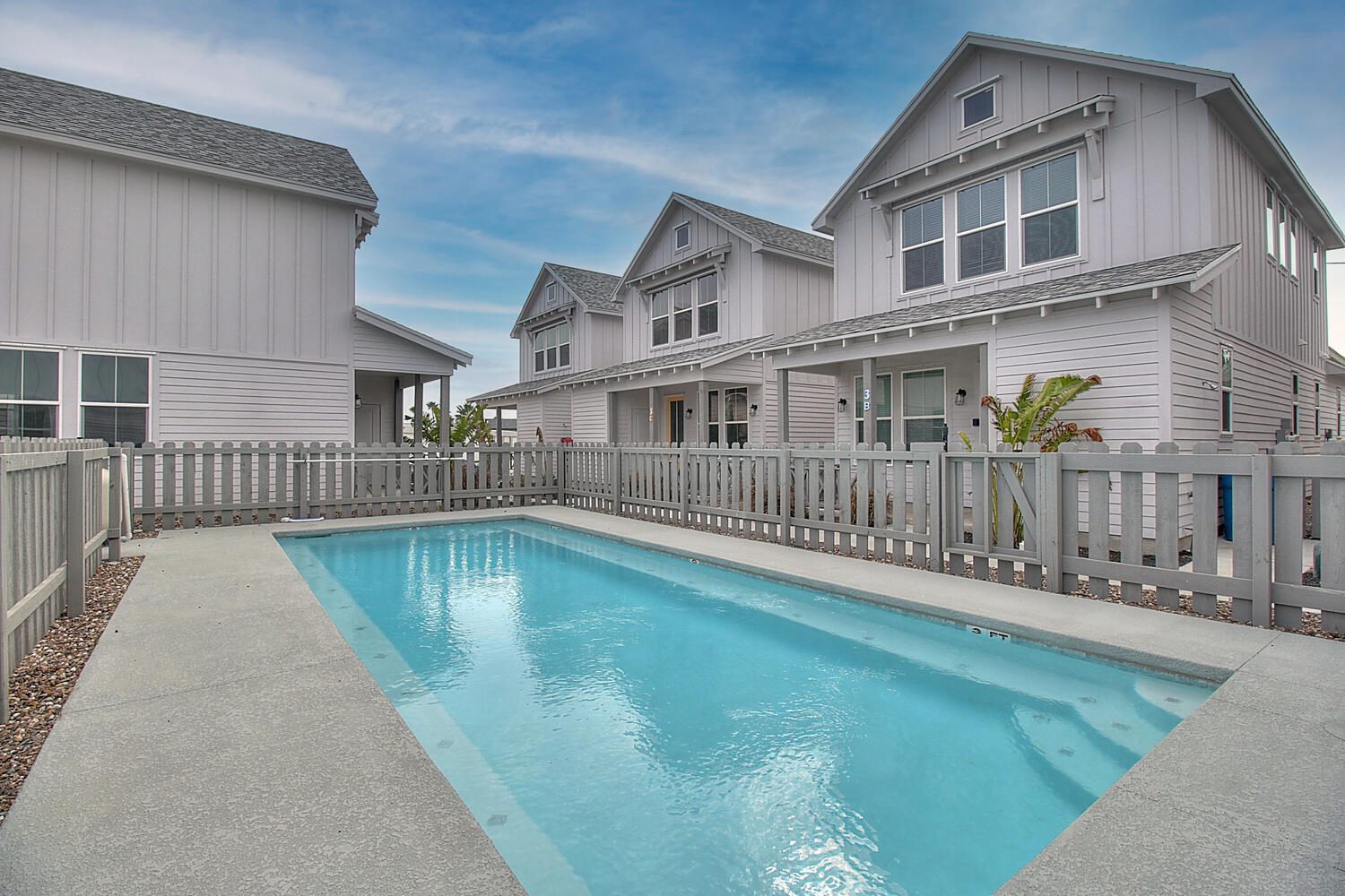 vacation homes and outdoor pool